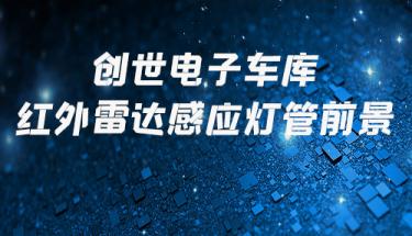 J9直营集团电子车库红外雷达感应灯管前景